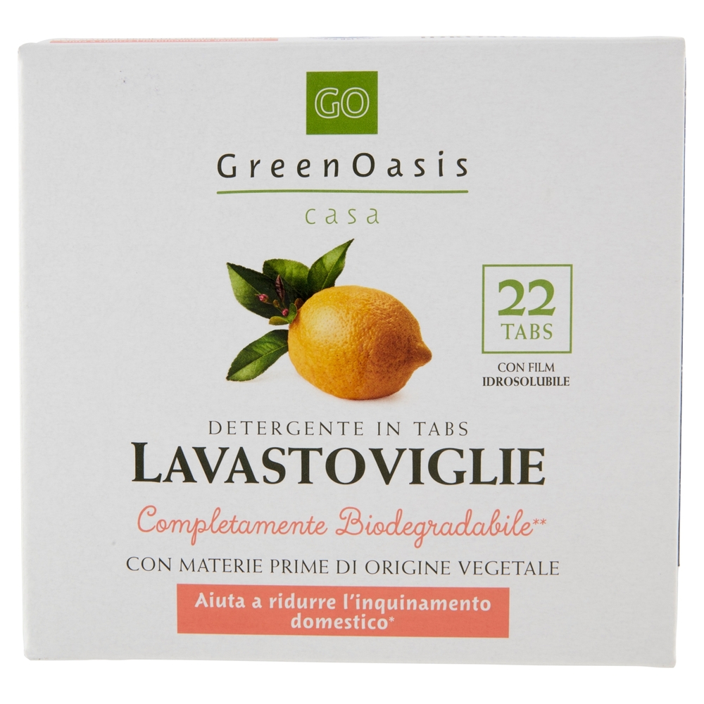 22 Tabs Detergente Lavastoviglie Green Oasis